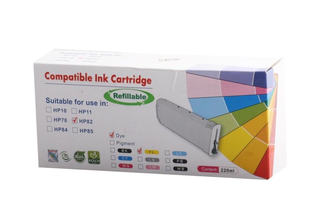 PRINT-RITEPrint-Rite Hp CH568A Yellow Sarı kartuş(82)7412365489209