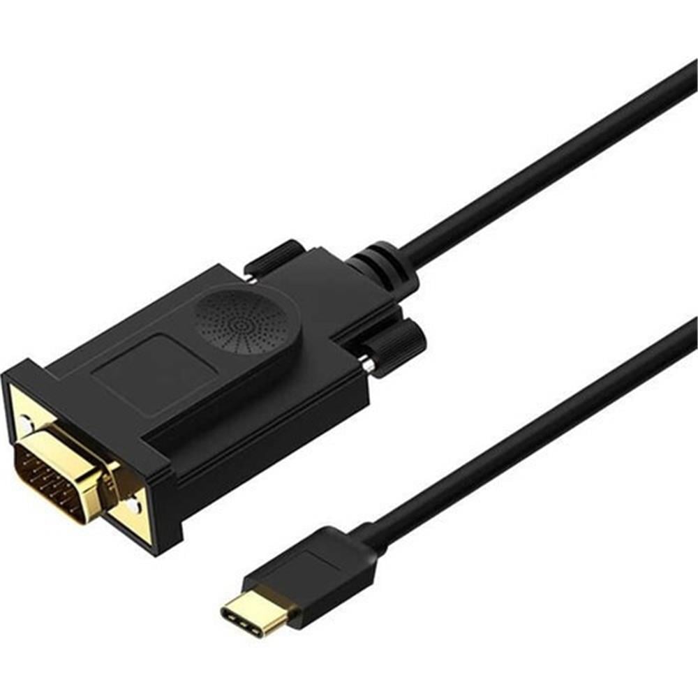 QGEEMQgeem QG-UA17 1.8m USB Type-C to Erkek VGA Kablo6974393000739
