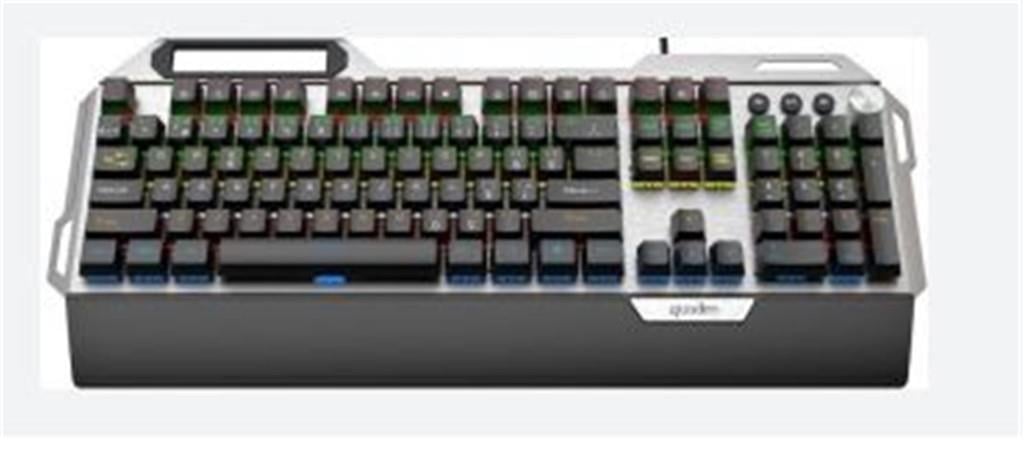 QUADROQuadro TRON X100 Q USB Trk Mekanik Gaming Klavye RGB8683242403055