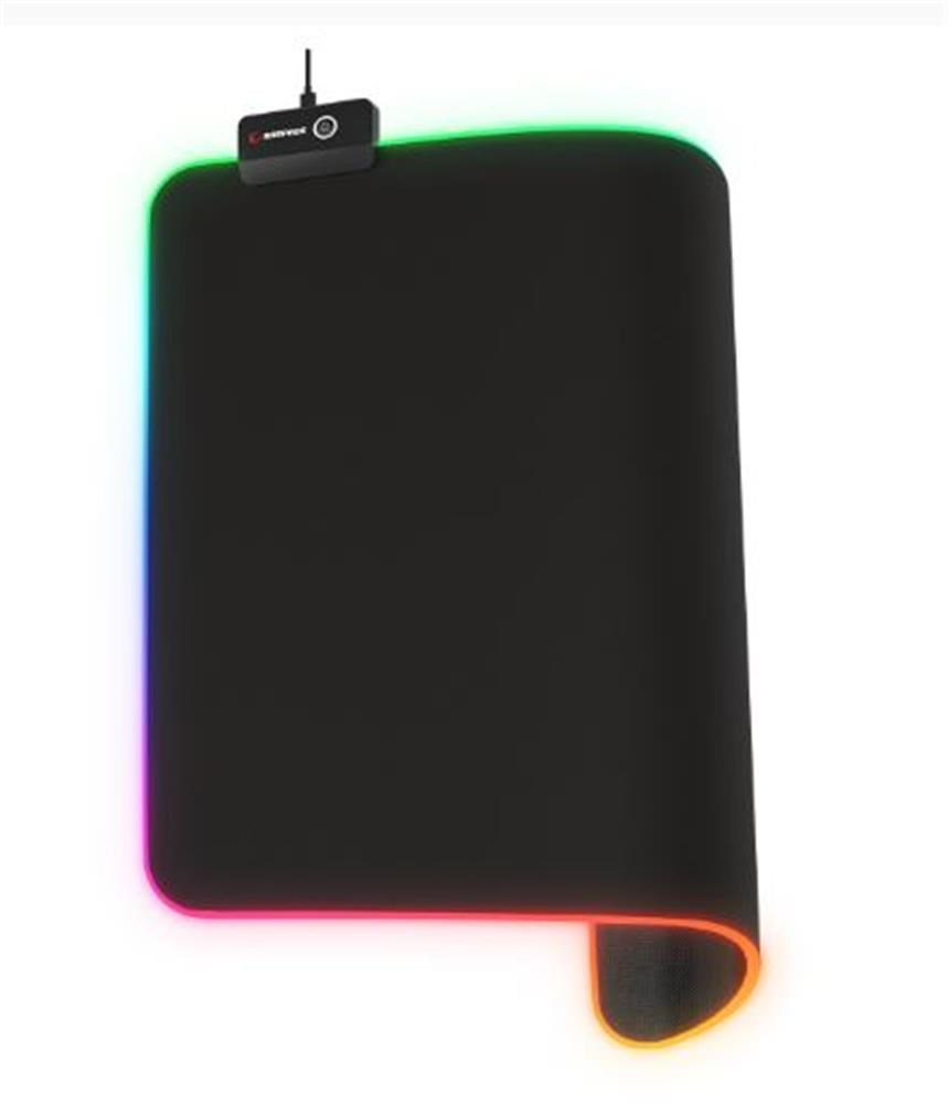 RAMPAGERampage BLITZ RGB M (MP-23) Siyah 252-328-3mm RGB Ledli Gaming Mouse Pad8680096116056