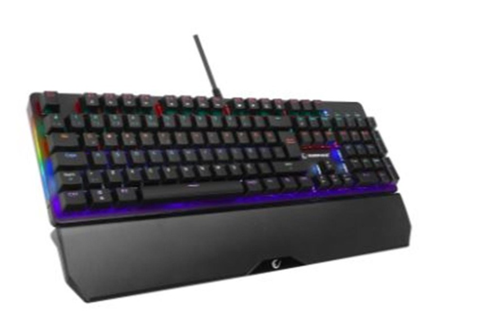 RAMPAGERampage KB-R86 UMBRA Siyah USB Rainbow Aydınlatmalı Blue Switch Mekanik Gaming Oyuncu Klavye8680096113710