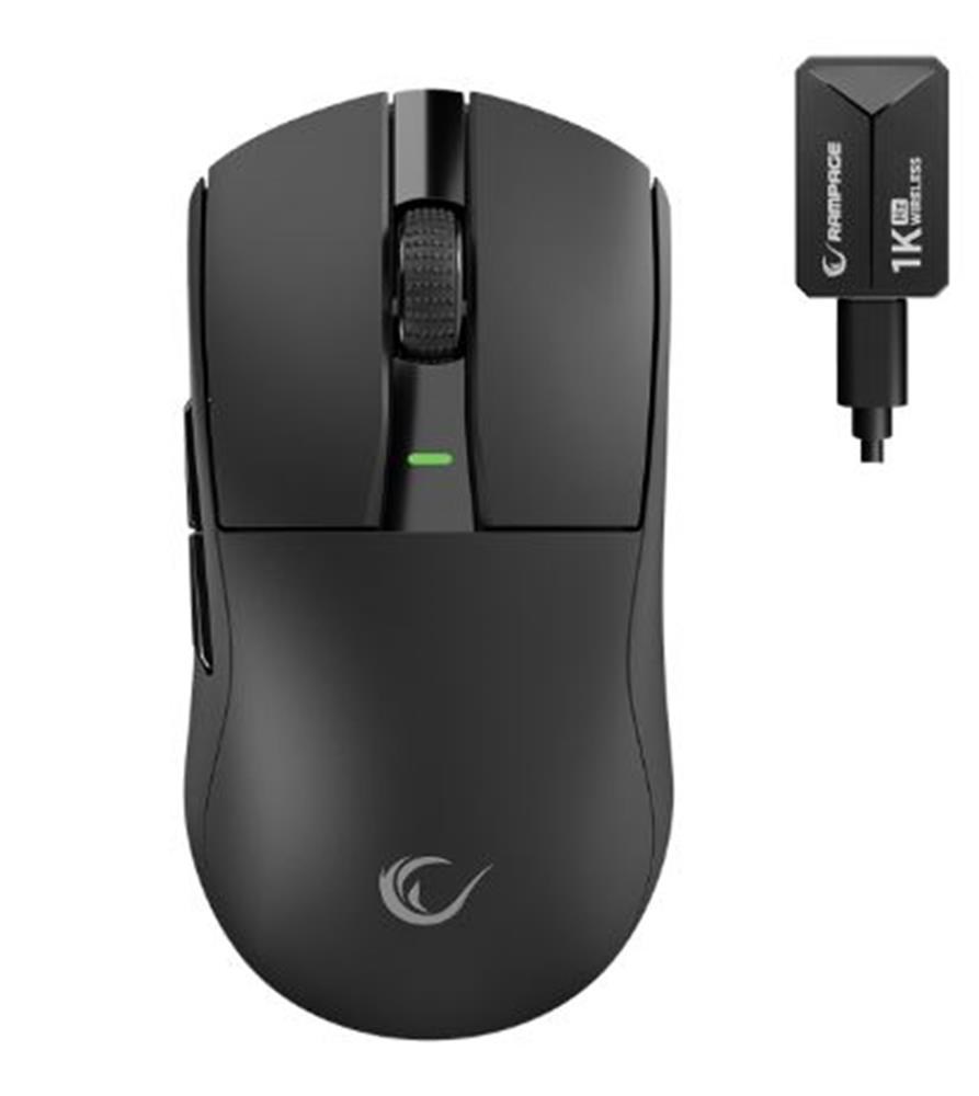 RAMPAGERampage ZENITH BT+Wired+2.4G Siyah Kablosuz PAW3395 52833 MCU Gaming Oyuncu Mouse8680096142680