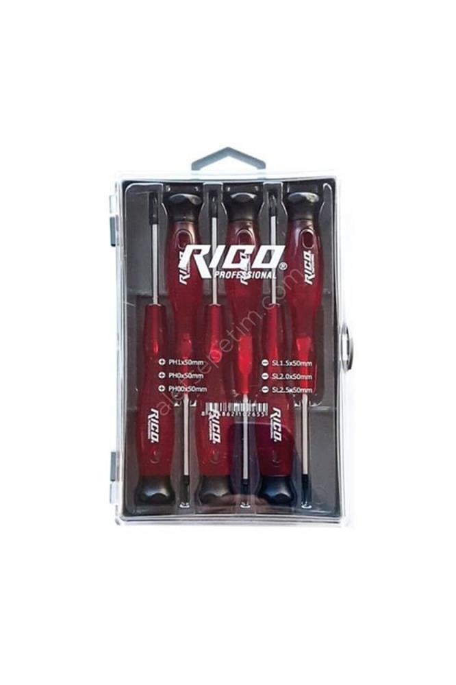 RICORıco 003-KK1969 6lı Saatci Tornavida ( 3 Düz- 3 Yıldız )8694862102655