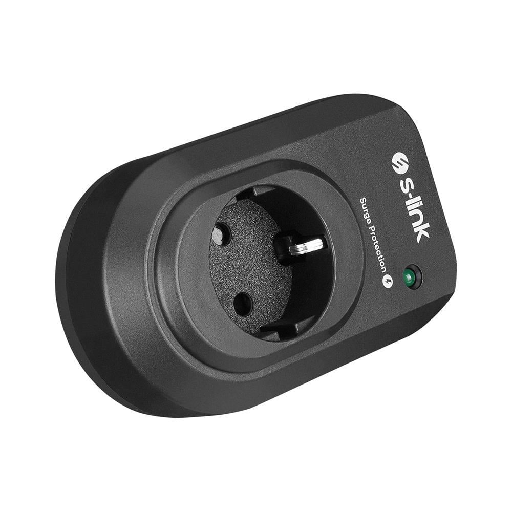 S-LİNKS-link SL-06 16A 3500W 450 Joule Akım Korumalı Tekli Priz8680096117893