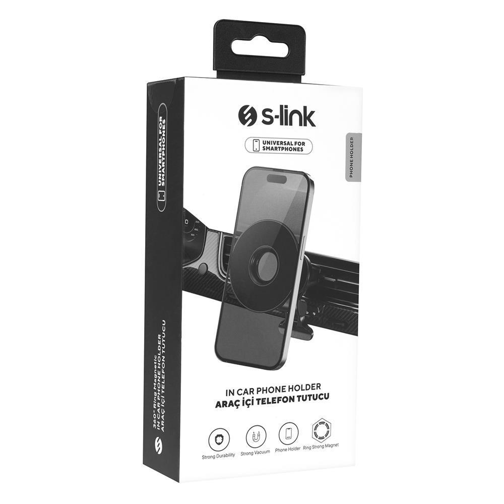 S-LİNKS-link SL-AT55 iPhone Magsafe Uyumlu Siyah Mıknatı8680096130854