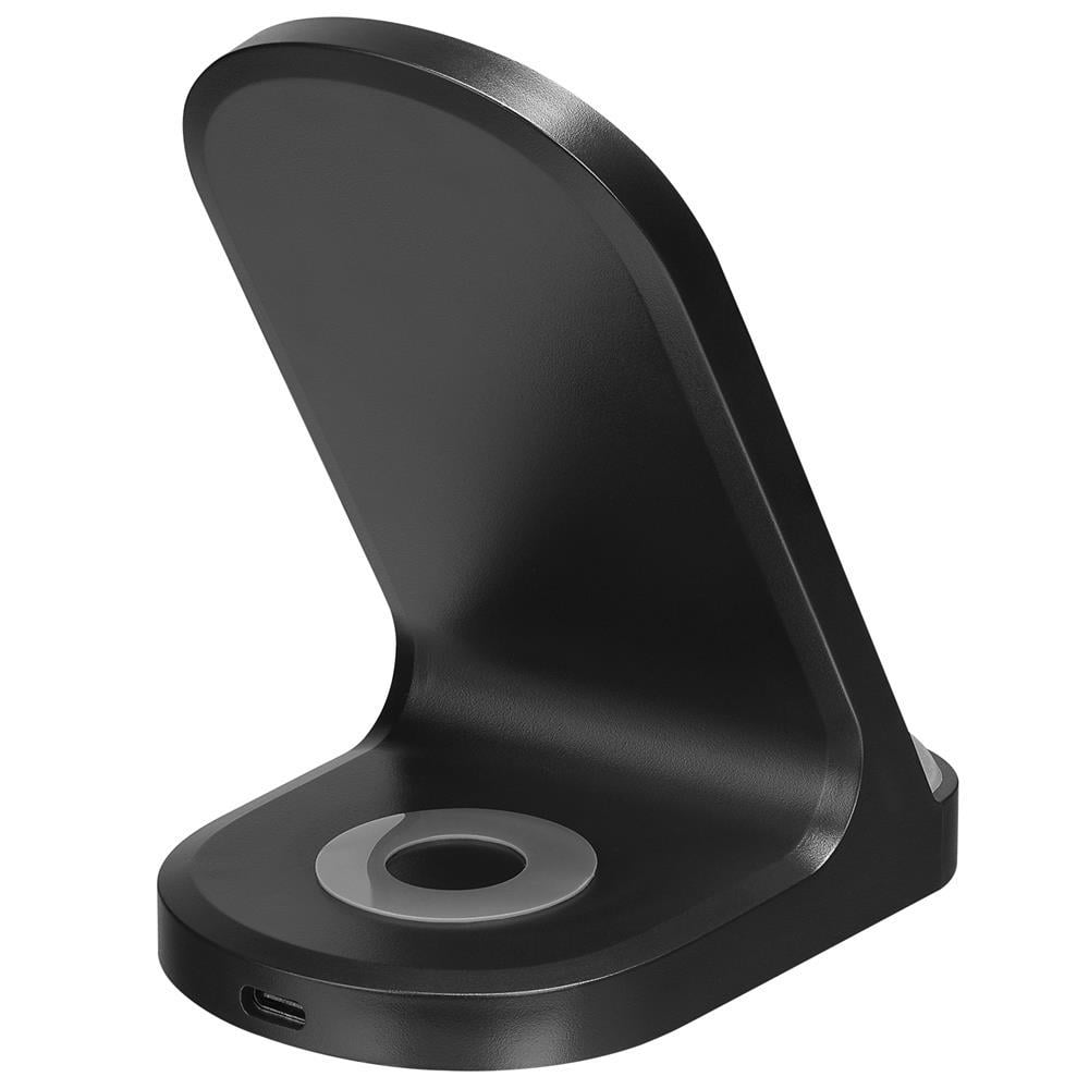 S-LİNKS-link SL-CW05 Mobil Telefon Uyumlu 15W LED Logo PRM Siyah Kablosuz Şarj Cihazı8680096124846