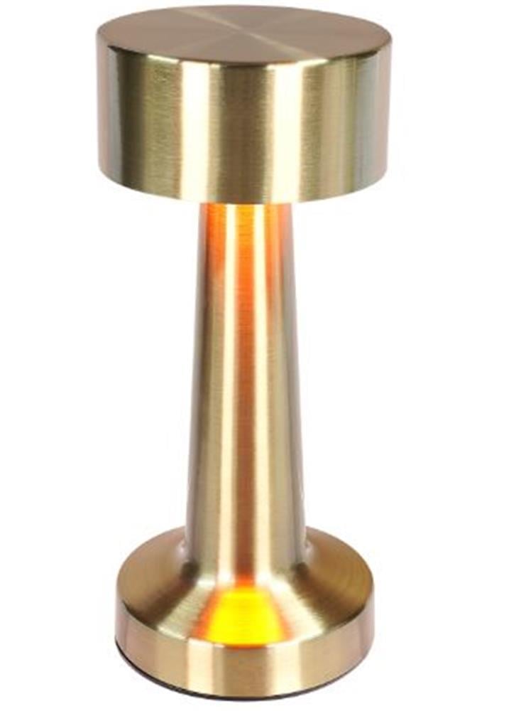 S-LİNKS-link SL-M9066 Aurora 1800mAh Batarya 60 Lümen Gold 3 Renk Işıklı Dokunmatik Dekoratif Masa Lambası8680096142802