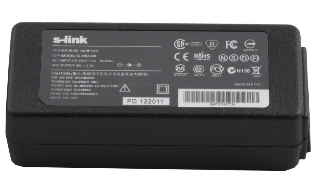S-LİNKS-link SL-NBA308 40w19v 2.1a 2.5-0.7 Notebook Adaptörü8697671457756