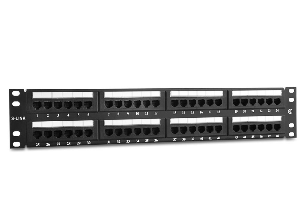 S-LinkS-link  SL-PC48 48 Port Cat5 Utp Patch Panel8680096005626