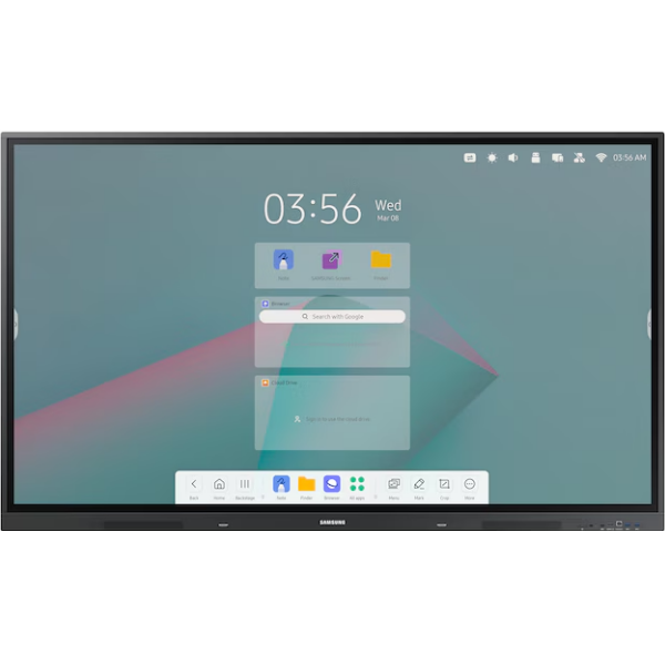 SAMSUNGSamsung WA75C Serisi Android Pro 75'' - Eğitim ve İş Amaçlı Flip Pro 4K UHD Etkileşimli Ekran LH75WACWLGCXENWA75C