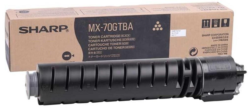 SHARPSHARP BP-GT70BA Black Siyah Orjinal Fotokopi Toneri BP-50c26-50c31-50c36-50c45-50c55 40.000 Sayfa4974019195070