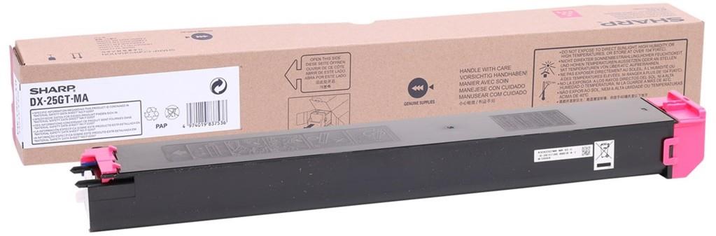 SHARPSharp DX-25GTMA Magenta Kırmızı Orjinal Fotokopi Toneri DX-2500 7.000 Sayfa4974019837536