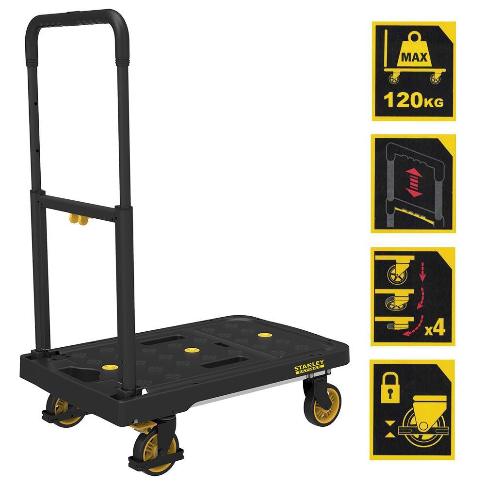 STANLEYSTANLEY FATMAX FX712 120Kg Profesyonel Katlanabilir Paket Taşıma ArabasıFX712