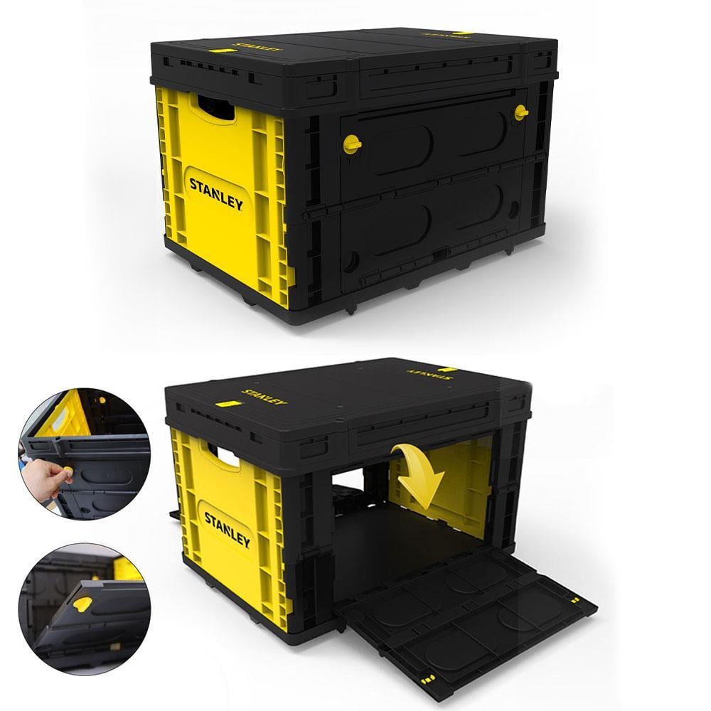 STANLEYSTANLEY FB533L 25Kg Katlanır Kapaklı Çok Amaçlı Taşıma SepetiFB533L