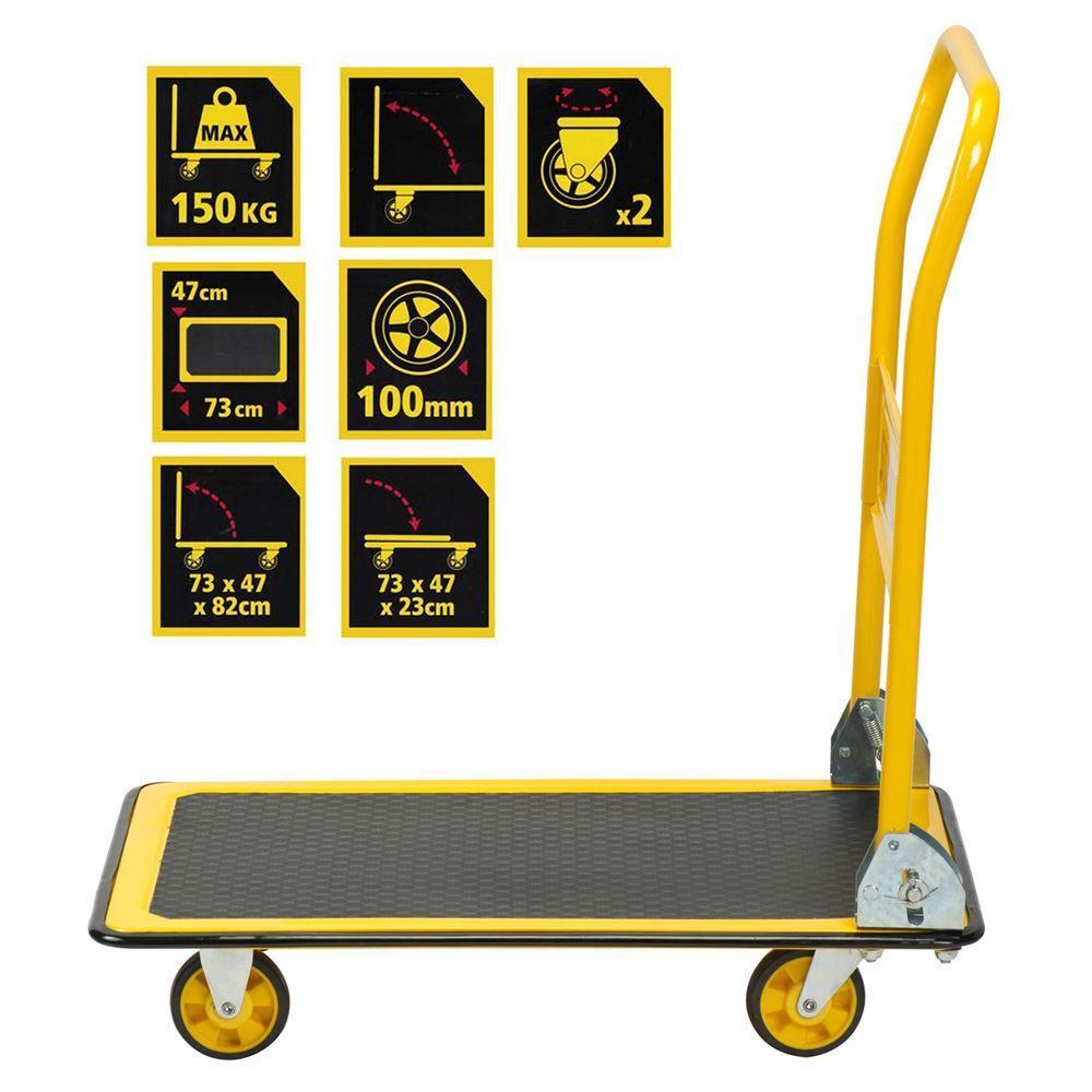 STANLEYStanley PC527 150Kg Profesyonel Paket Taşıma ArabasıPC527