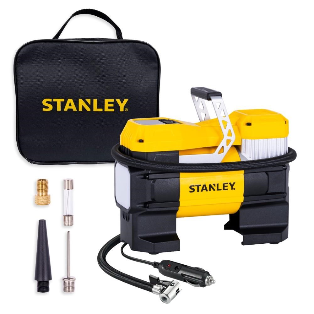 STANLEYSTANLEY SXIF0001 12Volt 150 PSI Dijital Basınç Göstergeli Lastik Şişirme Pompası + Led LambaSXIF0001