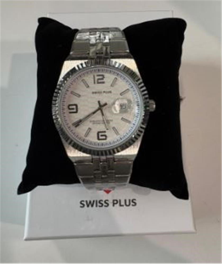 CasioSwiss Plus Man Watch Premium Seri Model-4 ST3442AGS White-Silver(Kol Saati)8691052017331