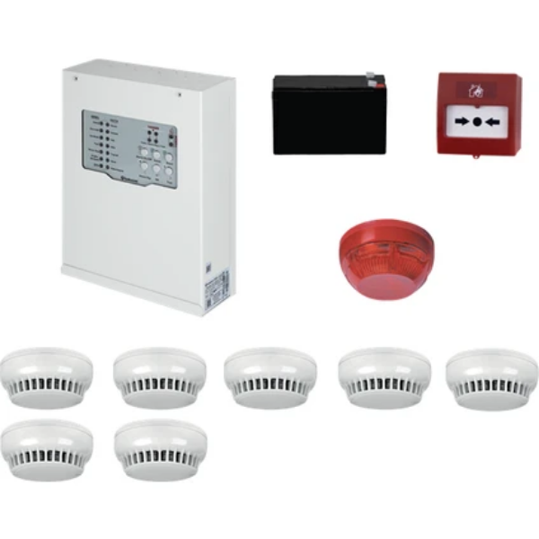 TeknimTeknim Konvansiyonel Sistem Yangın Alarm Seti 7 LiTFP-31227