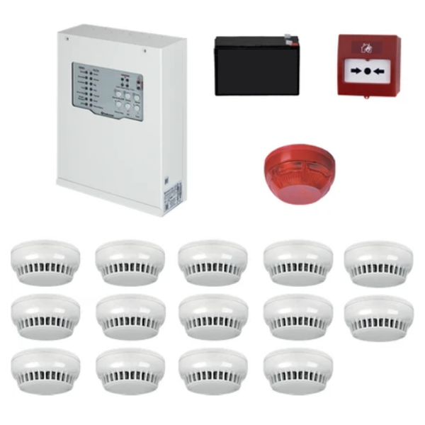 TeknimTeknim Konvansiyonel Sistem Yangın Alarm Seti 14 LüTFP-312314