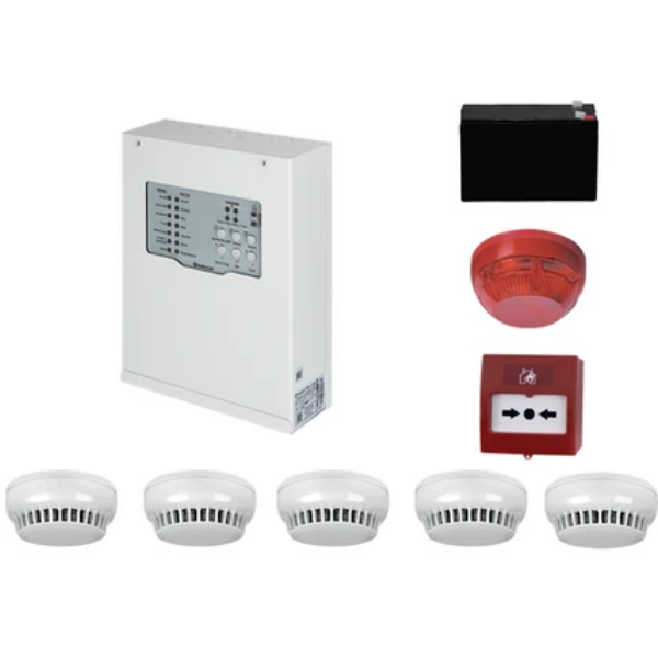 TeknimTeknim Konvansiyonel Sistem Yangın Alarm Seti 5 LiTFP-31225