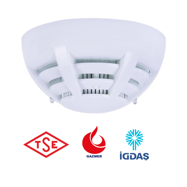 TeknimTeknim TSD-701 NO Çıkışlı Konvansiyonel Doğalgaz Dedektörü TSE OnaylıTSD-701