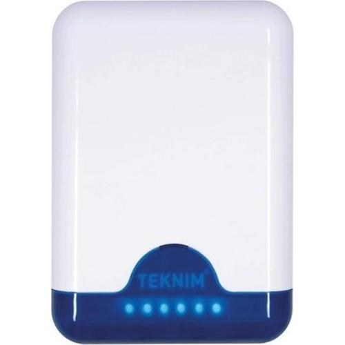 TeknimTeknim VAS-741BX Mavi Flaşörlü Harici Siren, 115 Db Ses GücüVAS-741BX