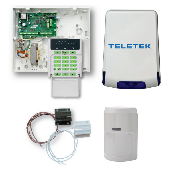 TeletekTeletek Kablolu Hırsız Alarm Sistemi Set 2KABLOLU ALARM SET 2