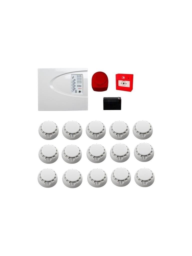 TeletekTeletek Konvansiyonel Sistem Yangın Alarm Seti 15 LiMAG2P15