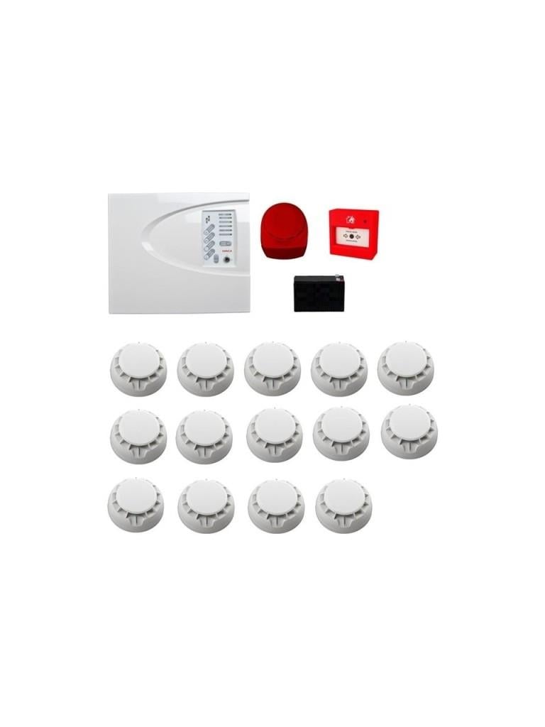 TeletekTeletek Konvansiyonel Sistem Yangın Alarm Seti 14 LüMAG2P14