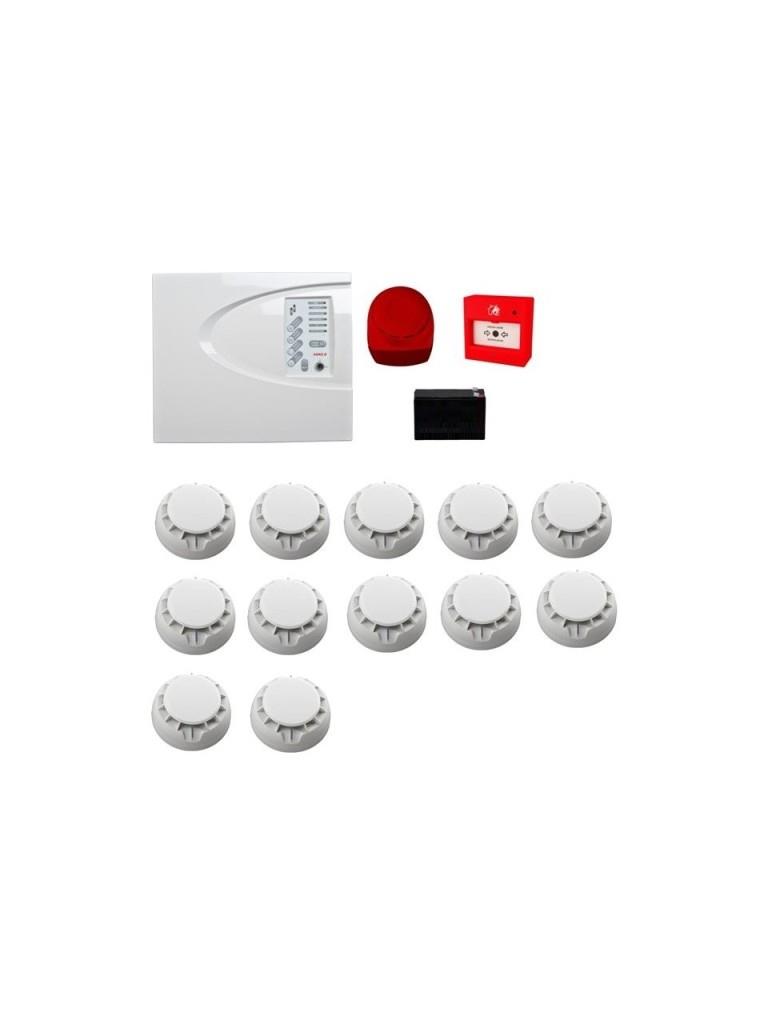 TeletekTeletek Konvansiyonel Sistem Yangın Alarm Seti 12 LiMAG2P12