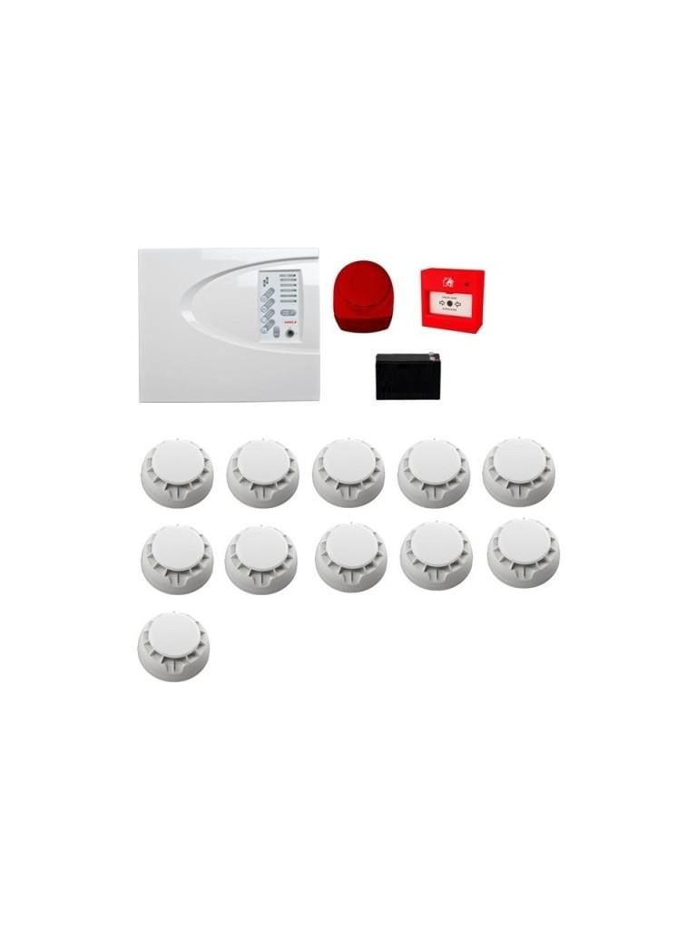 TeletekTeletek Konvansiyonel Sistem Yangın Alarm Seti 11 LiMAG2P11