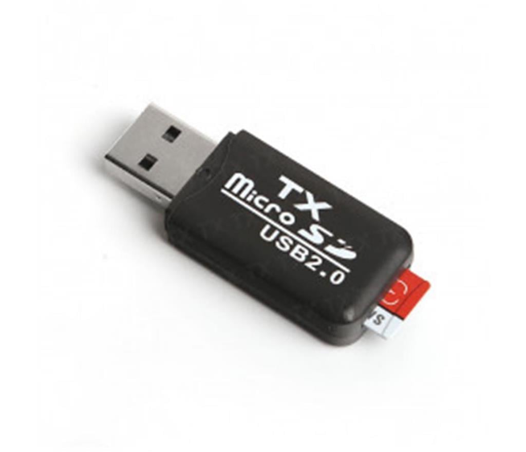 DARKTX UCR204 USB 2.0 MicroSD Kart Okuyucu - Siyah8697939948361