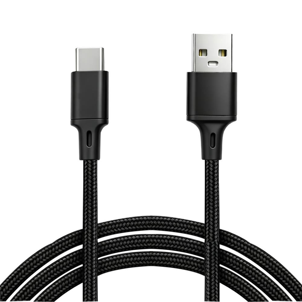 VCOMVcom CU252 Type-C to USB 3m 15W (5V-3A) Örgülü Şarj Kablosu4895182218932