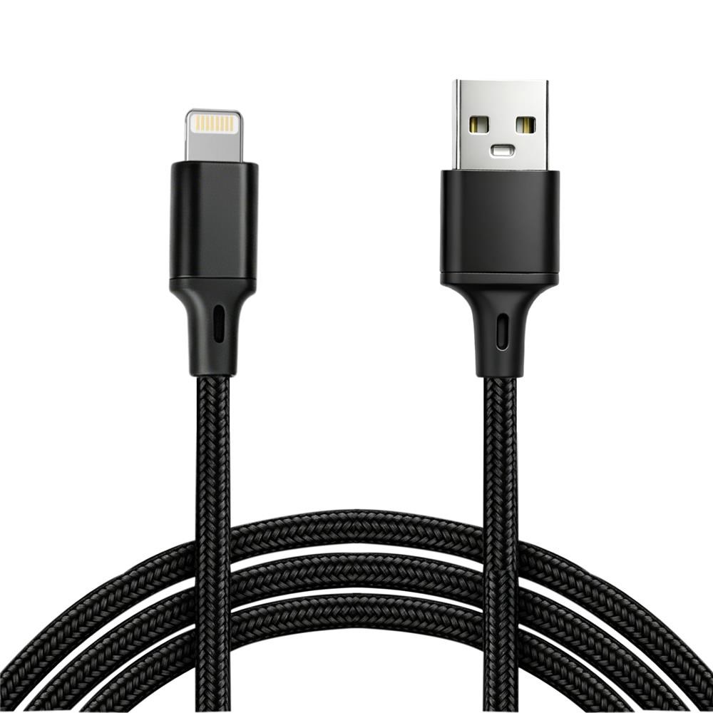 VCOMVcom CU253 Lightning to USB 3m 10W (5V-2A) Örgülü Şarj Kablosu4895182218949