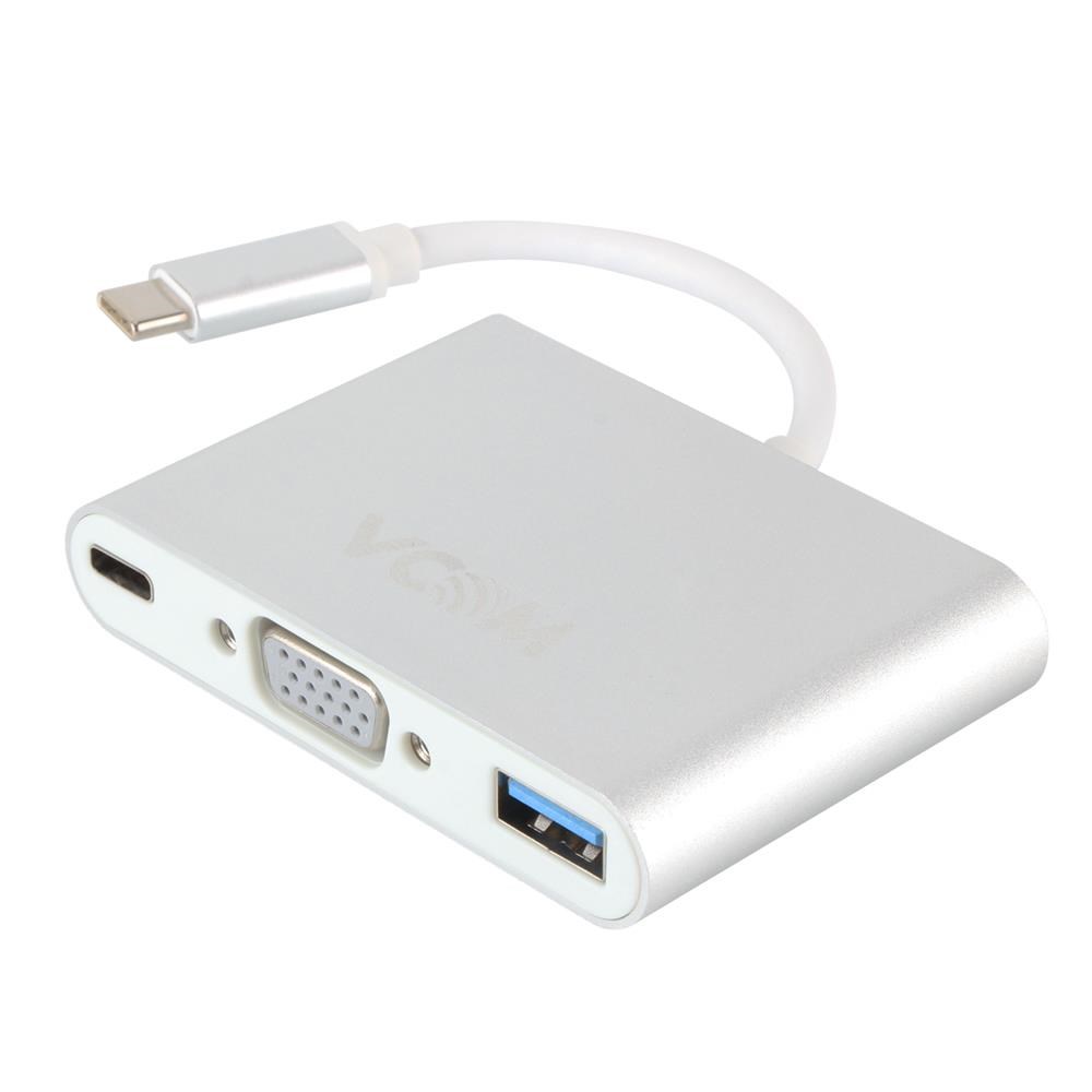 VCOMVcom CU426M Type-C-M To Vga-F Usb 3.0-F Type-C-F Çevirici4895182216723