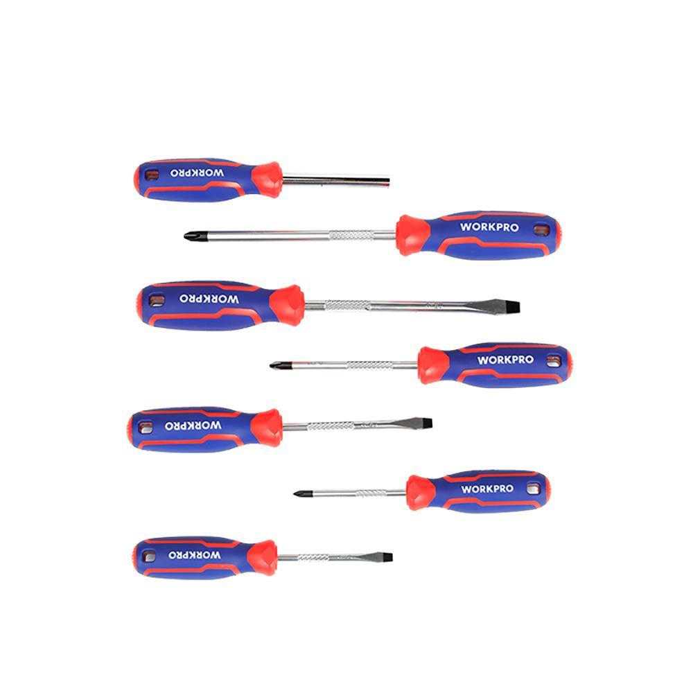 WorkproWORKPRO WP200518 56 Parça CR-V Manyetik Profesyonel Tornavida & Bits Uç SetiWP200518