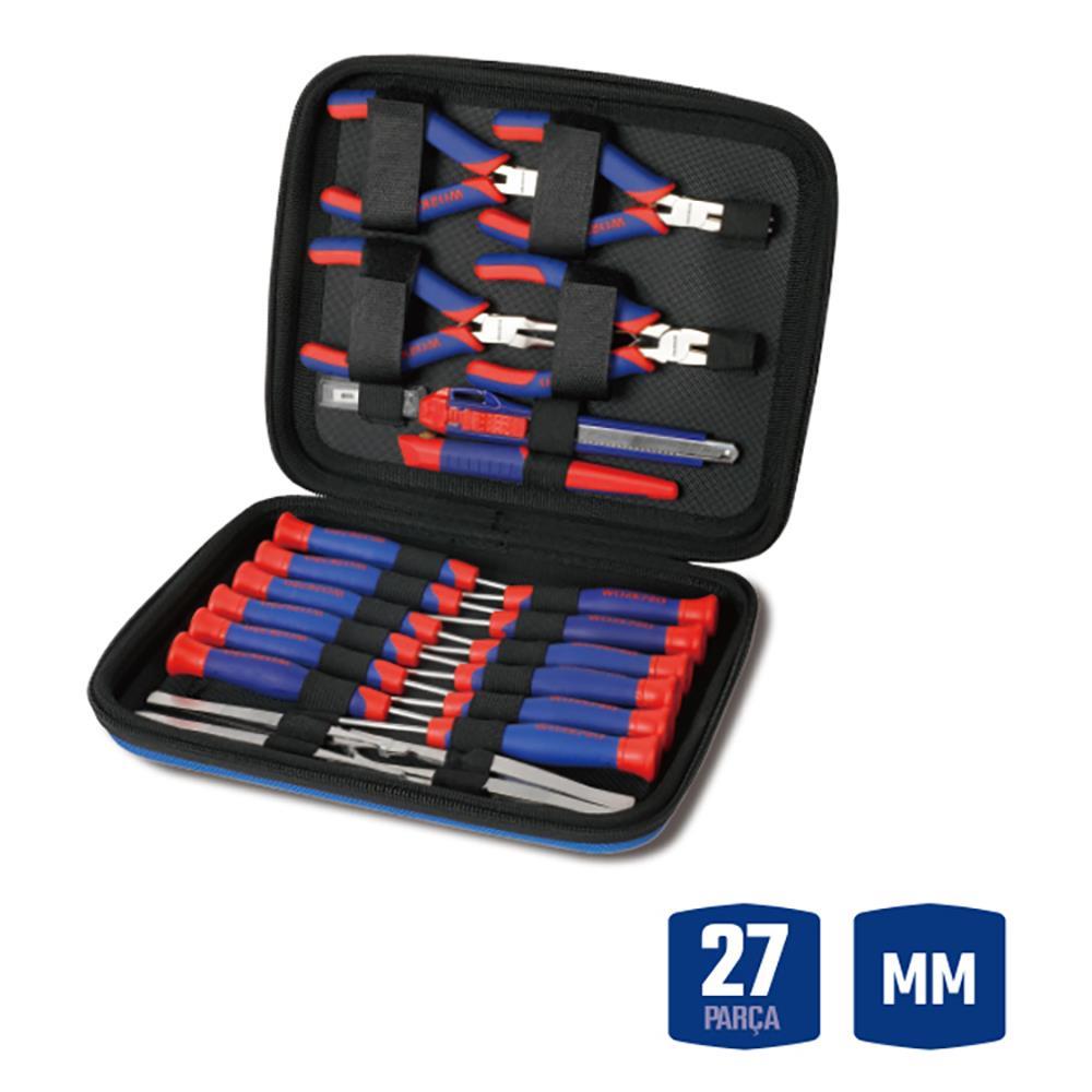 WorkproWORKPRO WP209007 27 Parça Profesyonel Hassas Tamir/Bakım Alet SetiWP209007