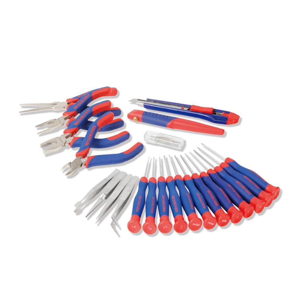 WorkproWORKPRO WP209007 27 Parça Profesyonel Hassas Tamir/Bakım Alet SetiWP209007