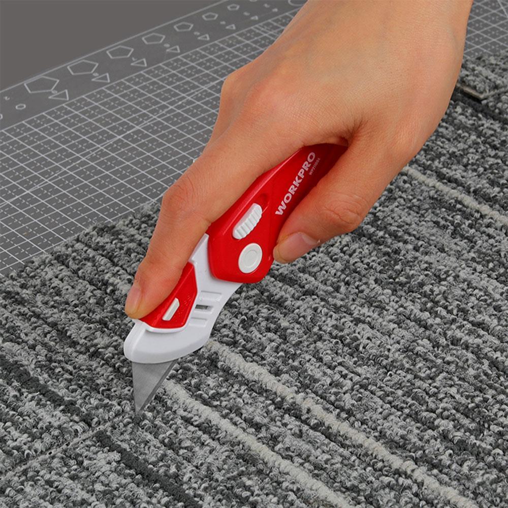 WorkproWORKPRO WP211004 Plastik Gövde Katlanır Rötuş Maket BıçağıWP211004