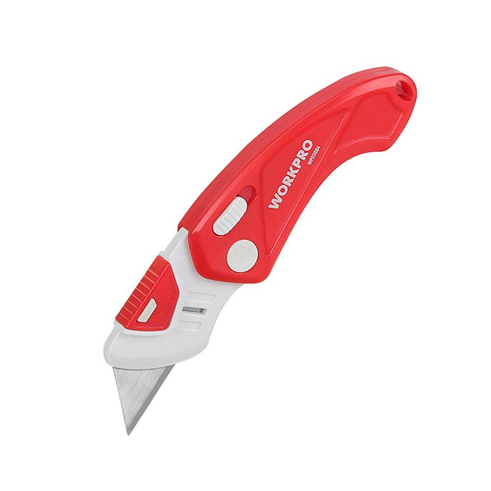 WorkproWORKPRO WP211004 Plastik Gövde Katlanır Rötuş Maket BıçağıWP211004