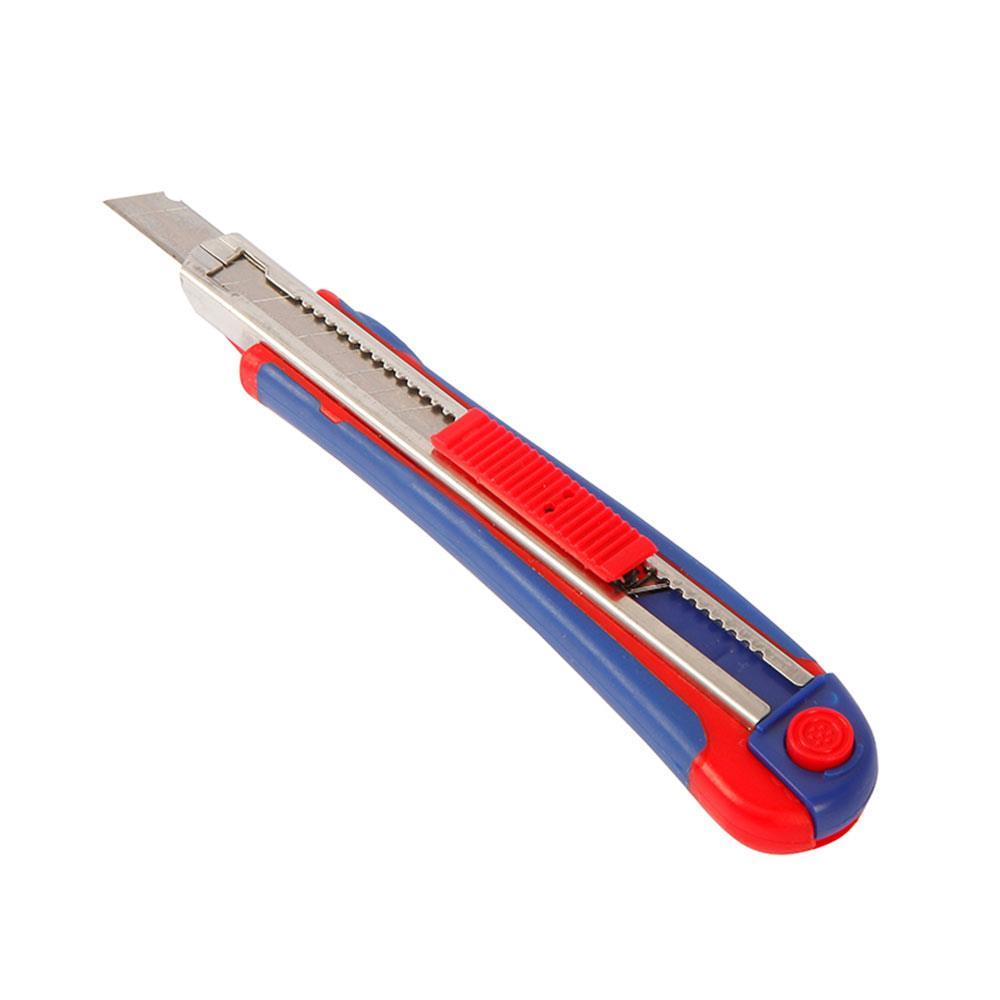 WorkproWORKPRO WP212010 9MM Ağır Hizmet Paslanmaz Çelik Kasa Yedek Kartuşlu Maket Bıçağı + 2 Adet Yedek BıçakWP212010