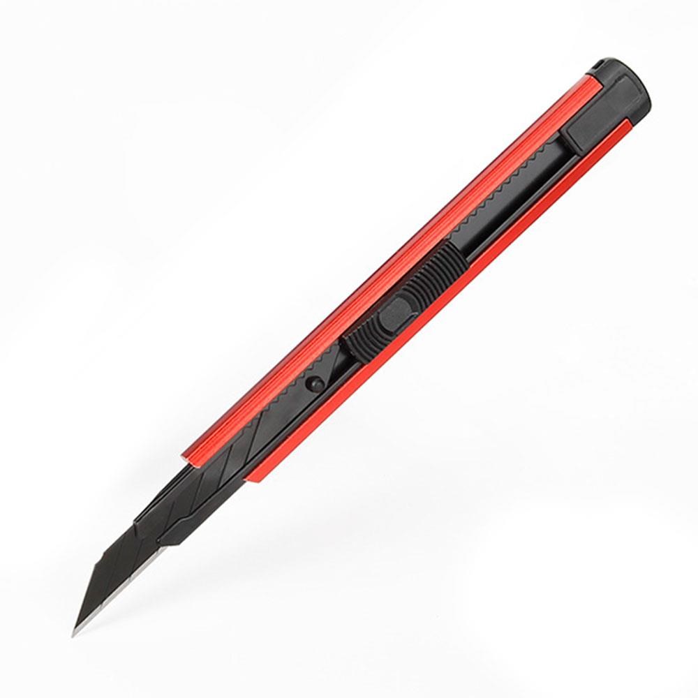 WorkproWORKPRO WP212020 9MM Alüminyum Kasa Cep Askılı Maket Bıçağı (KIRMIZI)WP212020
