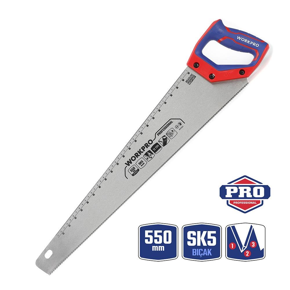 WorkproWORKPRO WP215012 550mm SK5 11 TPI Ağır Hizmet Tipi El TesteresiWP215012