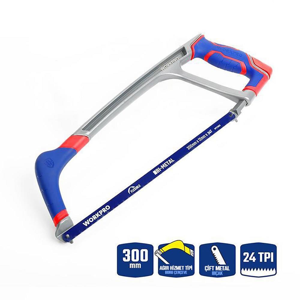 WorkproWORKPRO WP215027 300mm BI-METAL 24 TPI Ağır Hizmet Tipi Demir TesteresiWP215027