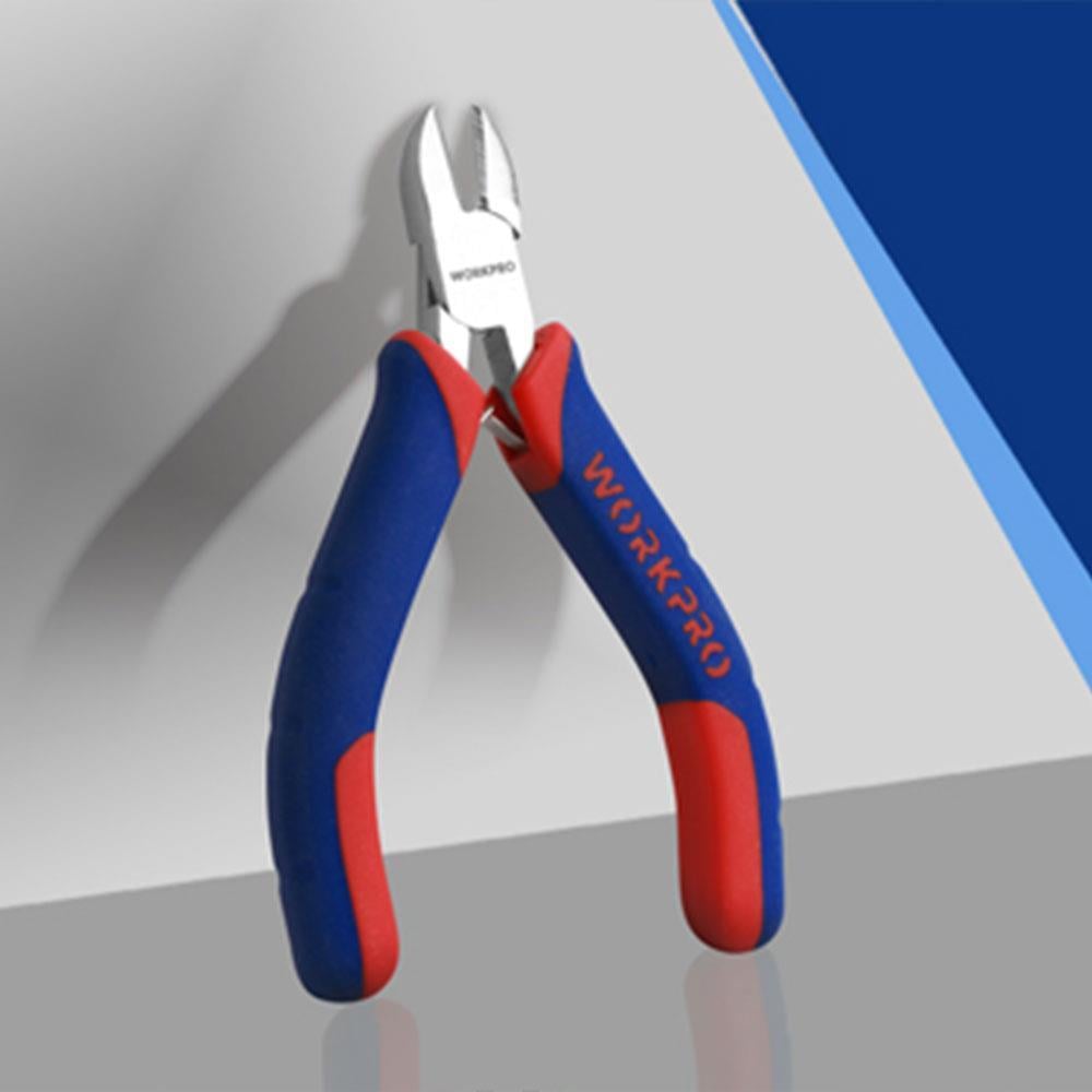 WorkproWORKPRO WP231096 110MM CR-V Elektronikçi Profesyonel Mini Yan keskiWP231096