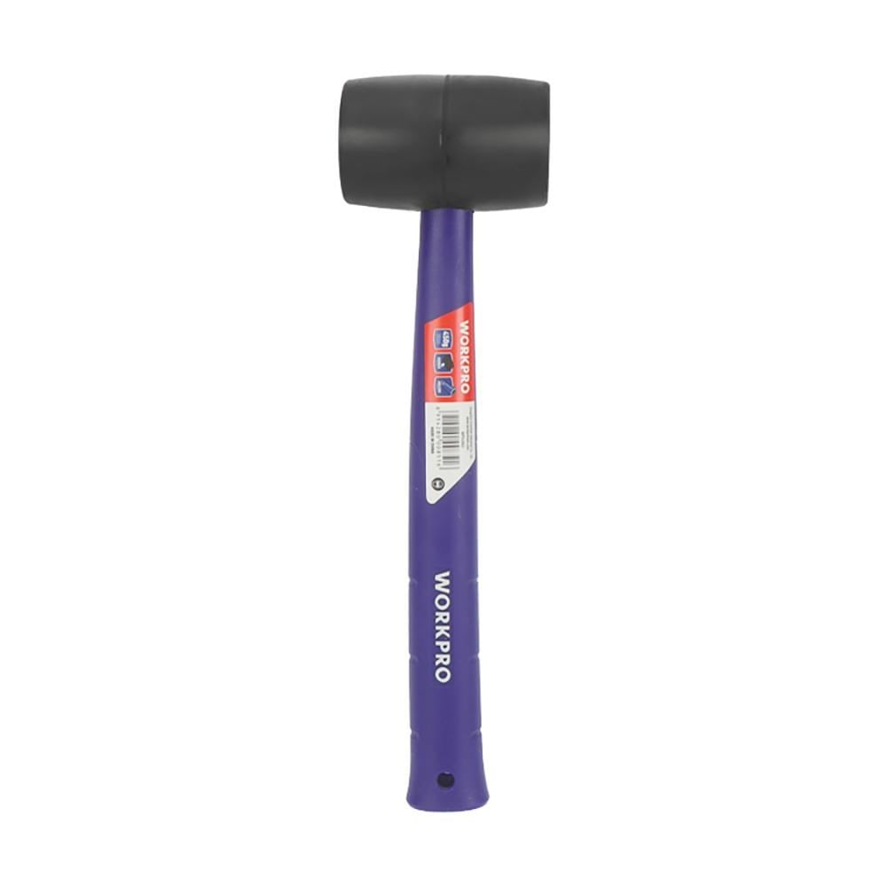 WorkproWORKPRO WP241041 57mm 450Gr PVC PP Saplı Siyah Kauçuk TokmakWP241041