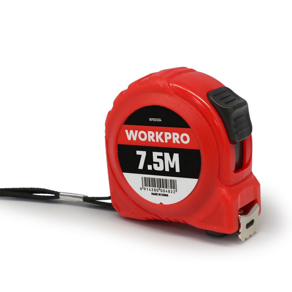 WorkproWORKPRO WP261004 7,5Mx25mm Beyaz Çelik Şerit MetreWP261004