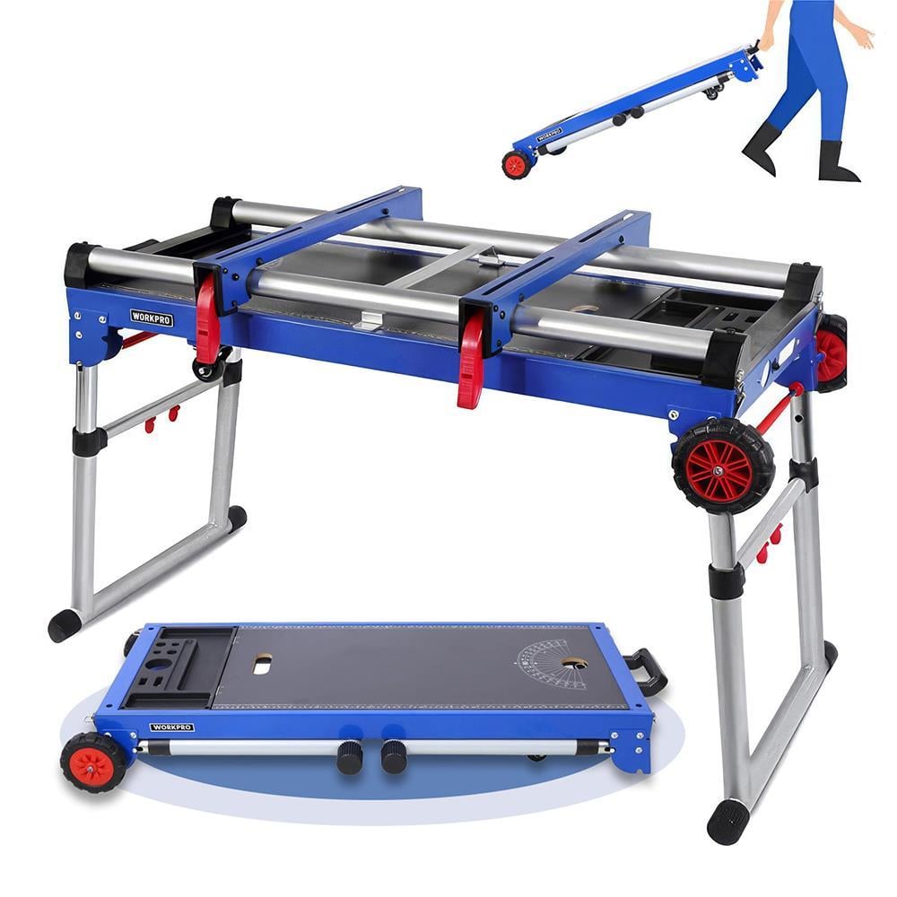 WorkproWORKPRO WP289020 150Kg 4’ü 1 Arada Tekerlekli Çok Amaçlı Profesyonel Çalışma TezgâhıWP289020