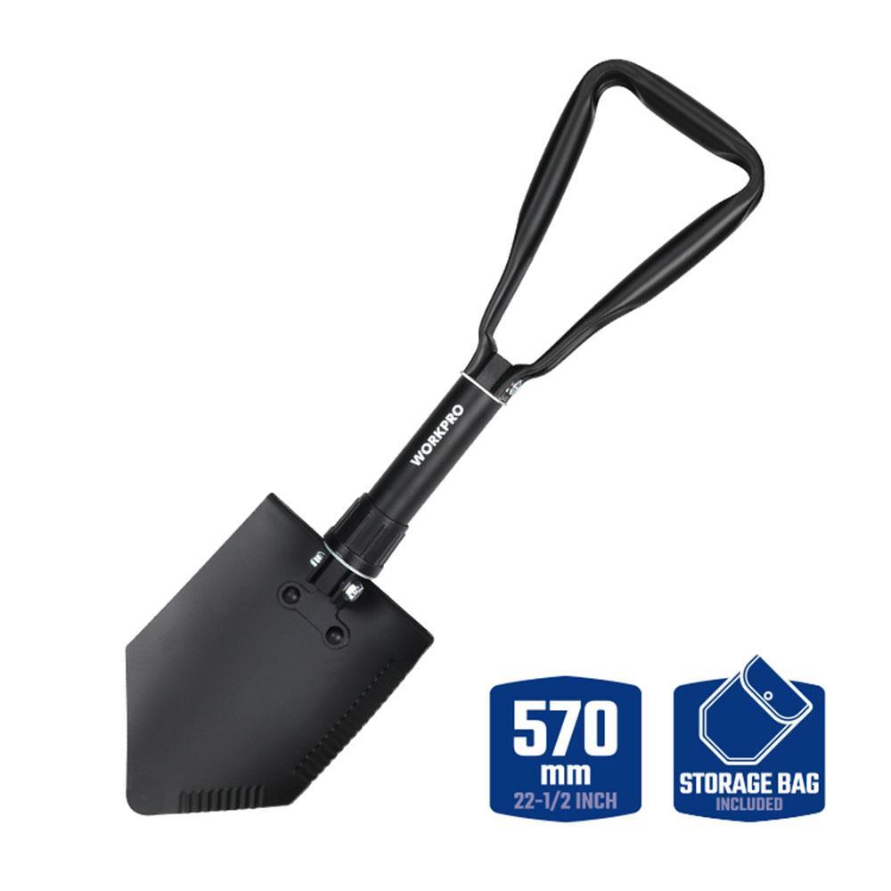 WorkproWORKPRO WP335006 570MM Katlanabilir Çok Amaçlı Profesyonel Kamp KüreğiWP335006