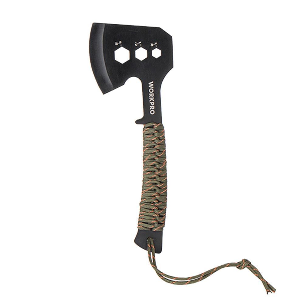 WorkproWORKPRO WP383002 250MM Çok Fonksiyonlu Kamp Baltası + Magnezyum AteşleyiciWP383002